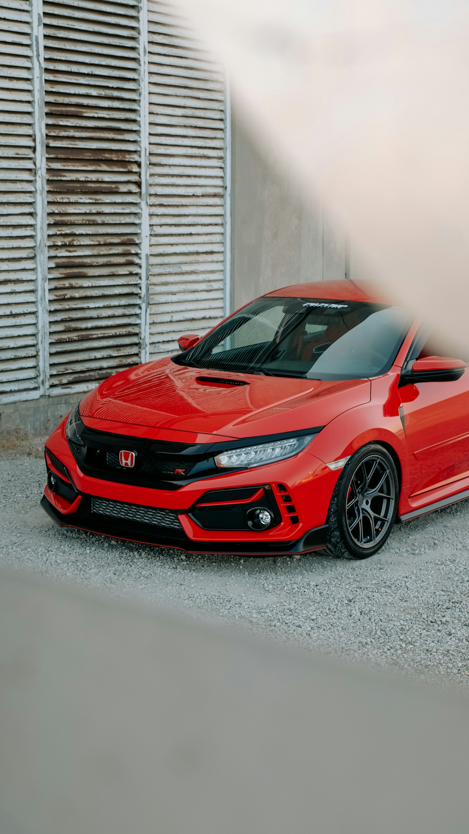Honda Civic Type R rouge